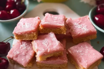 The Perfect Old Fashioned Pink Lady Squares