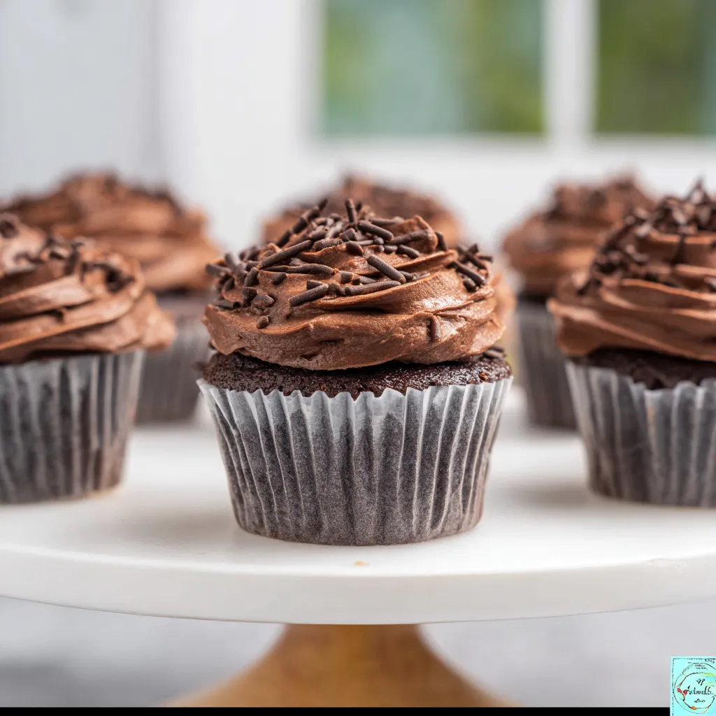 Easy Homemade Chocolate Cupcakes