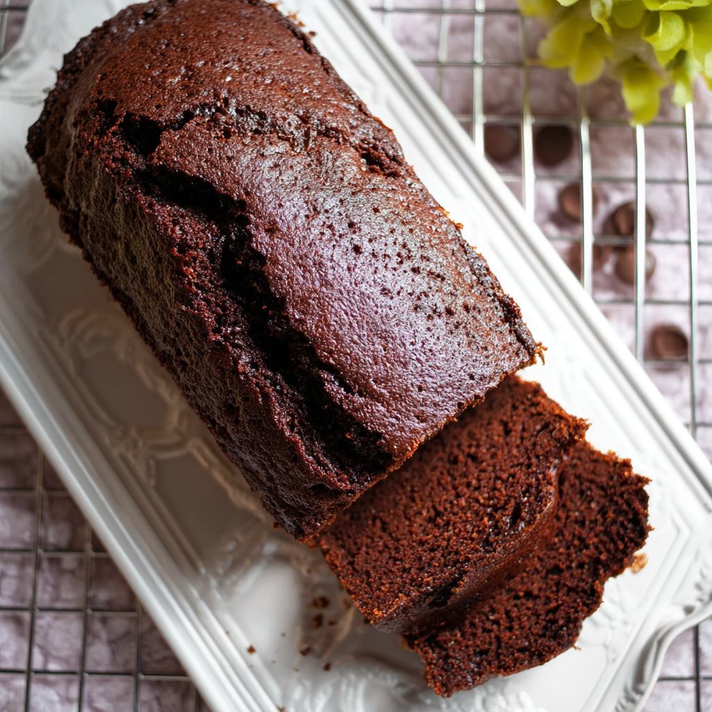 Best Chocolate Yogurt Loaf Cake Recipe