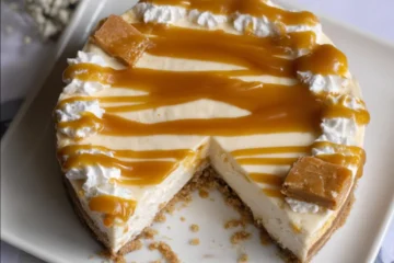 Best No bake caramel cheesecake
