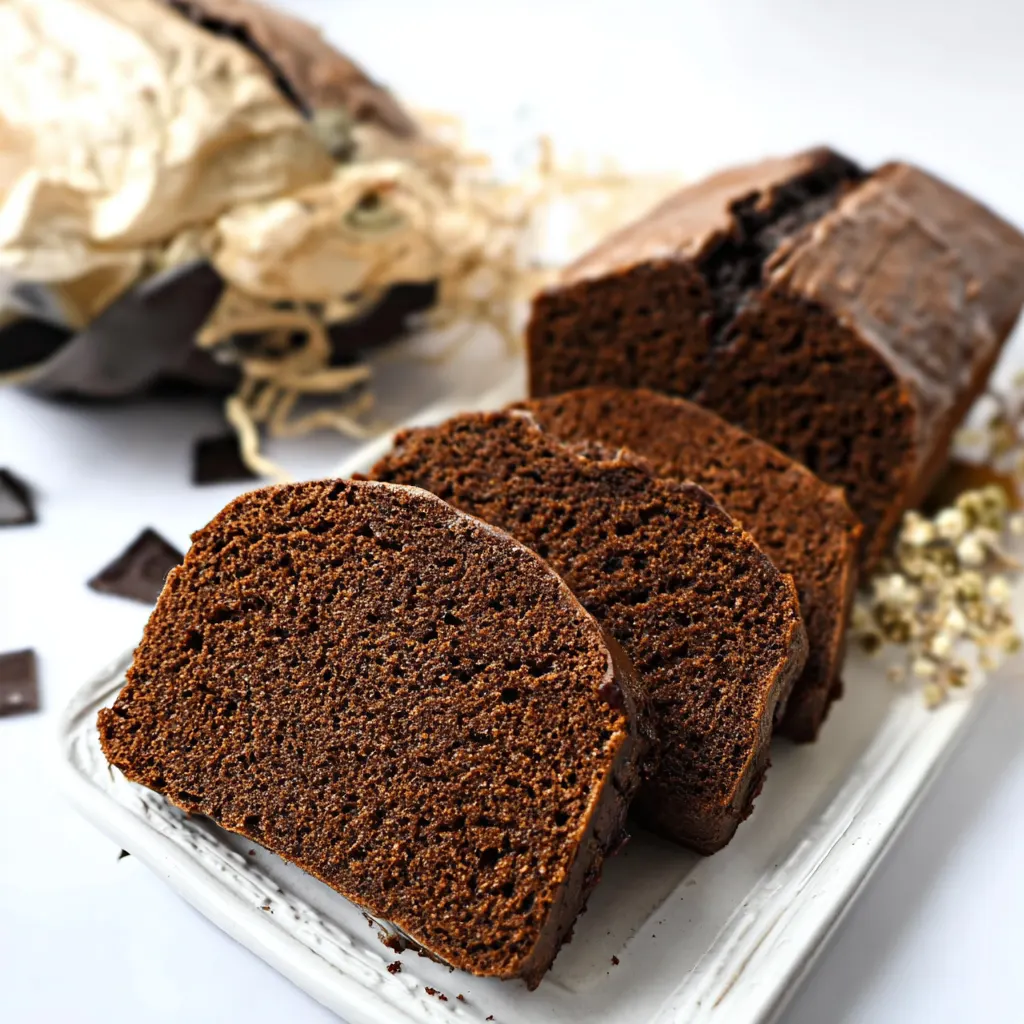 Brownie Loaf Cake Recipe
