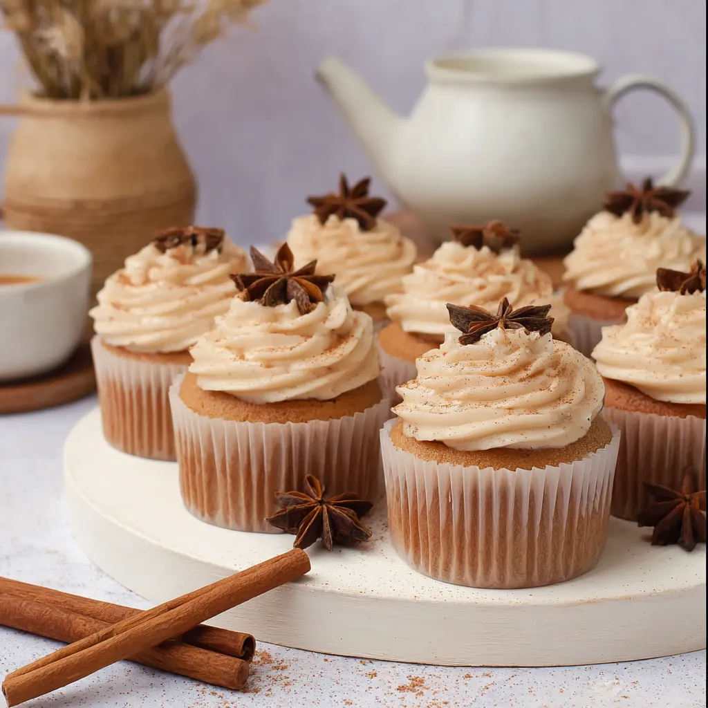Chai Latte Cupcakes Recipe Easy