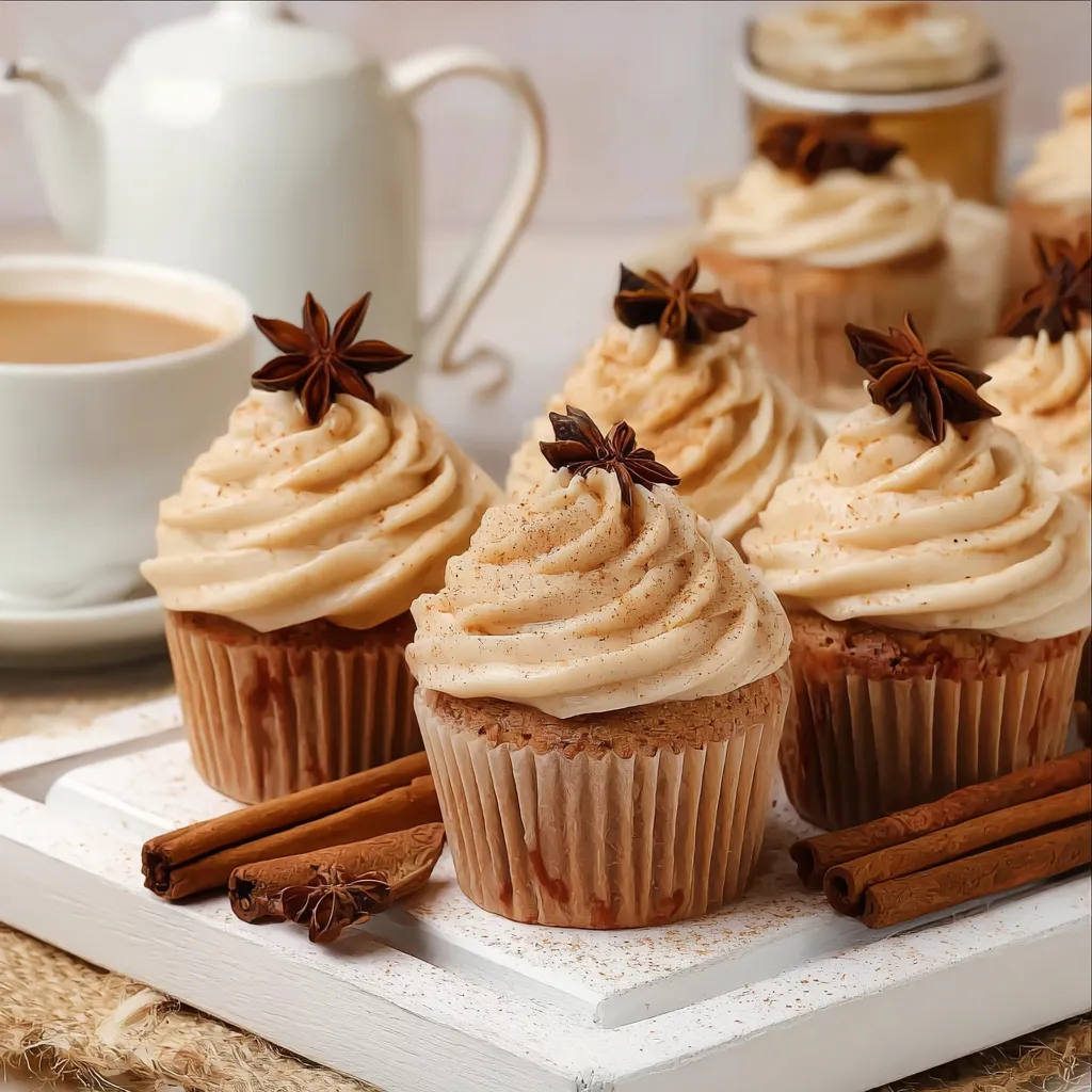 Chai Latte Cupcakes Recipe