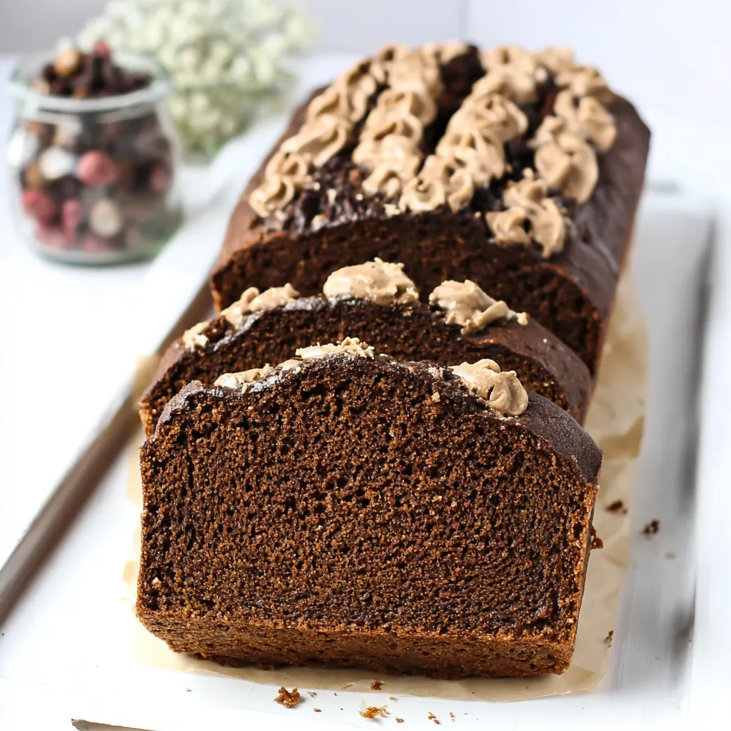 Chocolate Brownie Loaf Cake Recipe