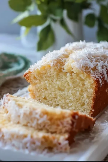 Coconut Loaf Cake Recipe
