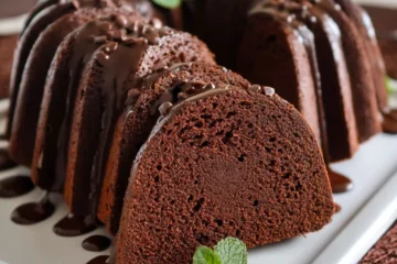 Delicious and Healthy Double Chocolate Pound Cake