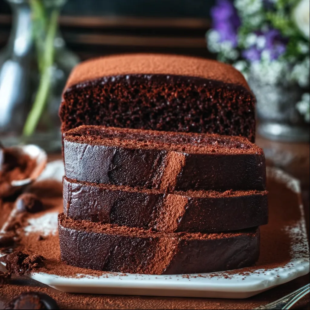 Double Chocolate Chip Pound Cake