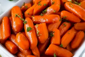 Easy Slow Cooker Glazed Carrots Recipe
