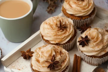 Healthy and Delicious Chai Latte Cupcakes Recipe