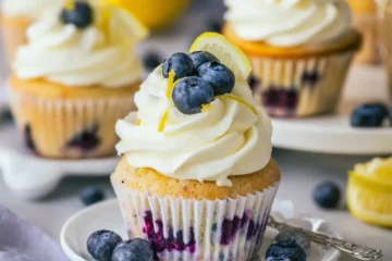 Lemon Blueberry Cupcakes Easy Recipe