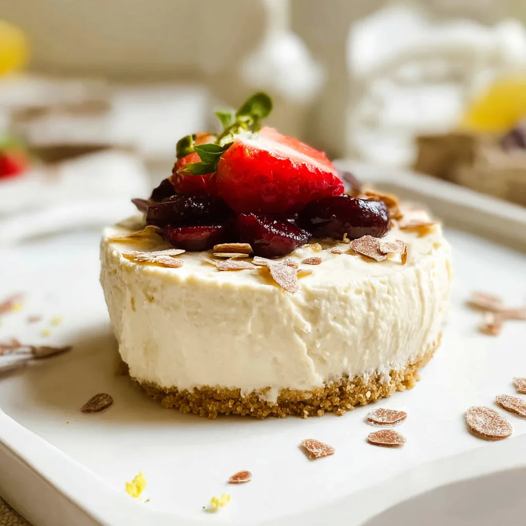 No Bake Keto Cheesecake Recipe