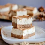 No Bake Keto Churro Cheesecake Bars