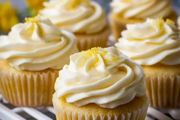 Strawberry Lemon Vanilla Cupcakes Recipe