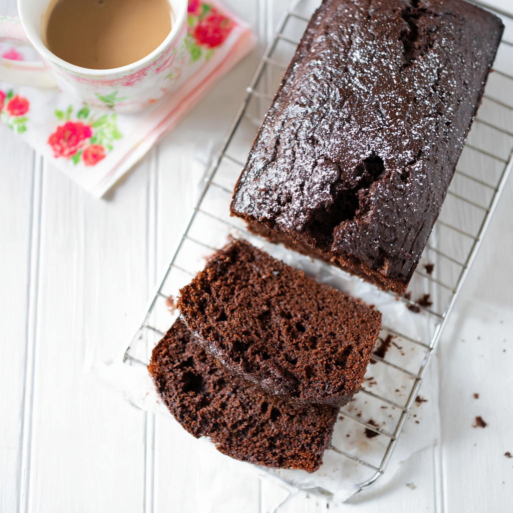 Perfect Chocolate Yogurt Loaf Cake