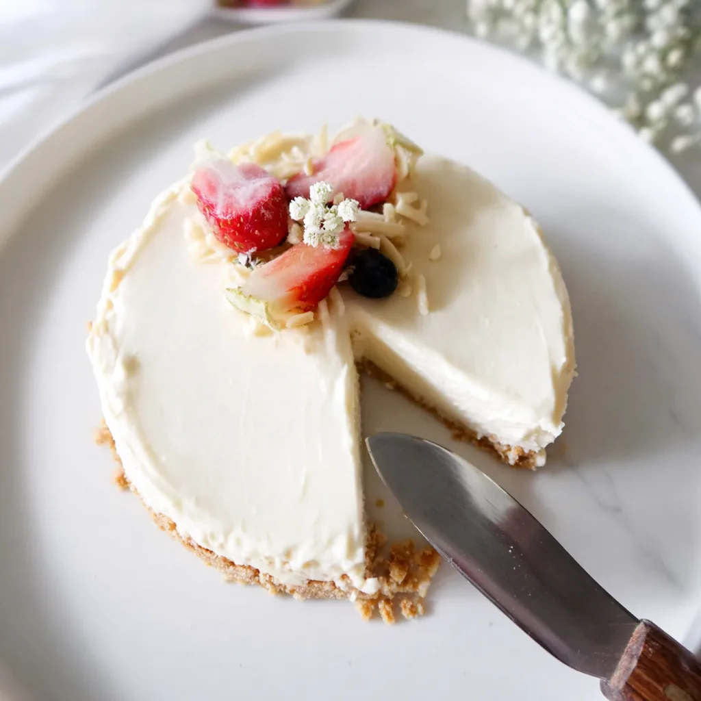 Perfect No Bake Cheesecake