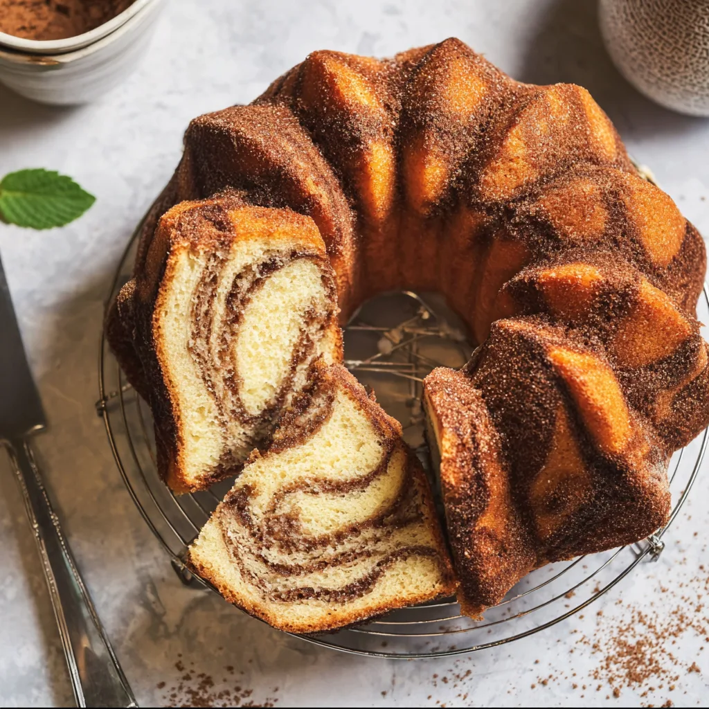 Perfect and Healthy Cinnamon Swirl Pound Cake Recipe