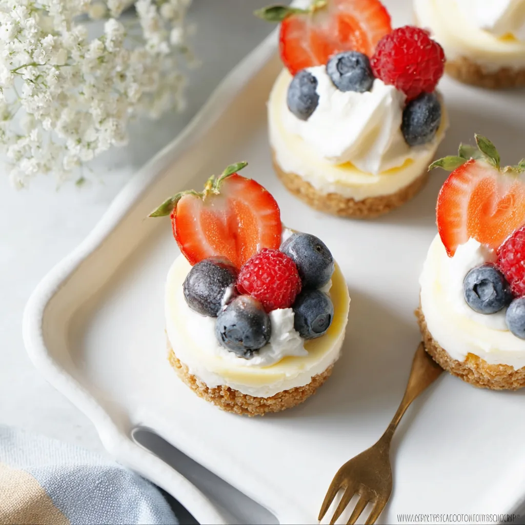 Philadelphia Mini No Bake Cheesecakes