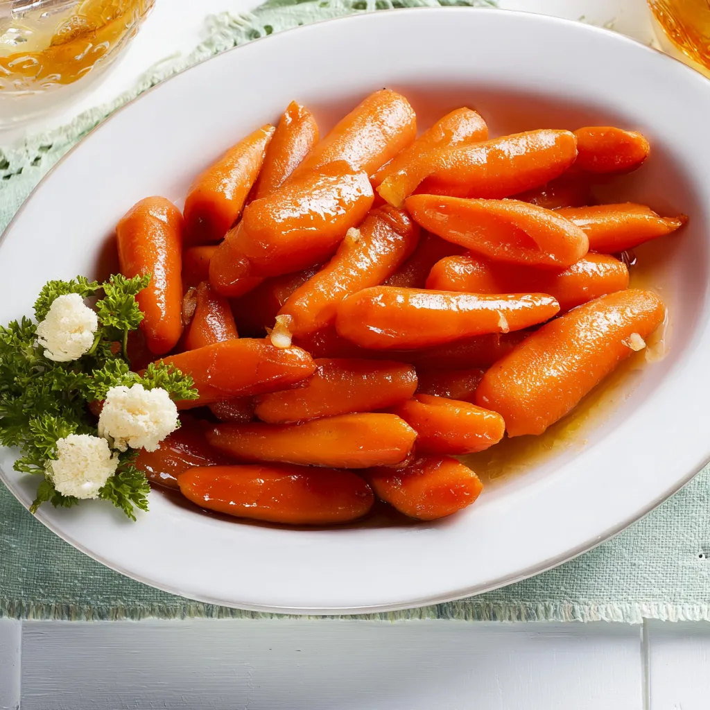 Slow Cooker Glazed Carrots