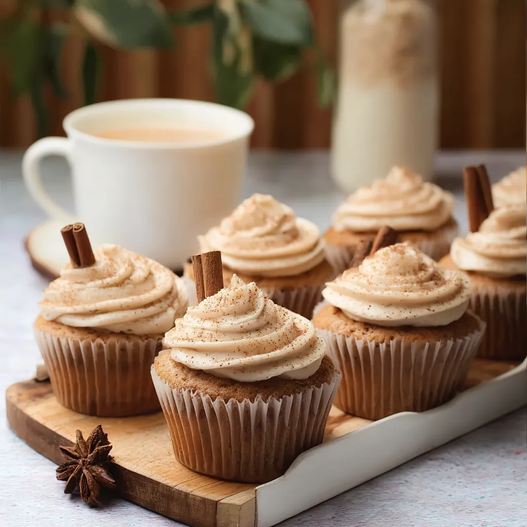 Sweet and Delicious Chai Latte Cupcakes Recipe