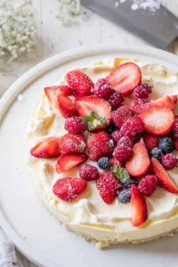 Sweet and Delicious Low Carb No Bake Cheesecake