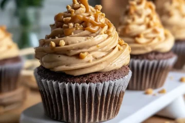 Yummy Peanut Butter Cupcake
