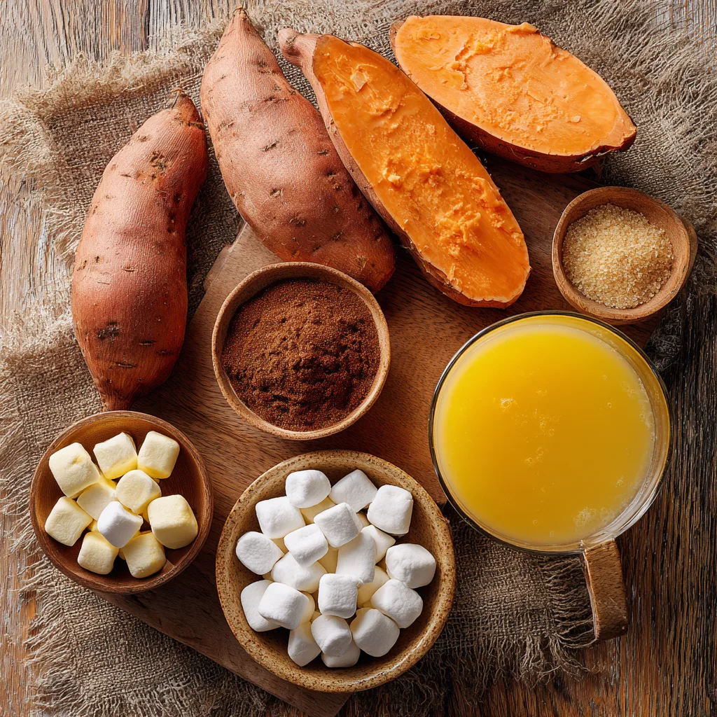 Ingredient You Need's Sweet Potato Casserole with Marshmallows