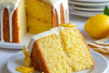 The Best Lemon Velvet Cake with Cream Cheese Frosting