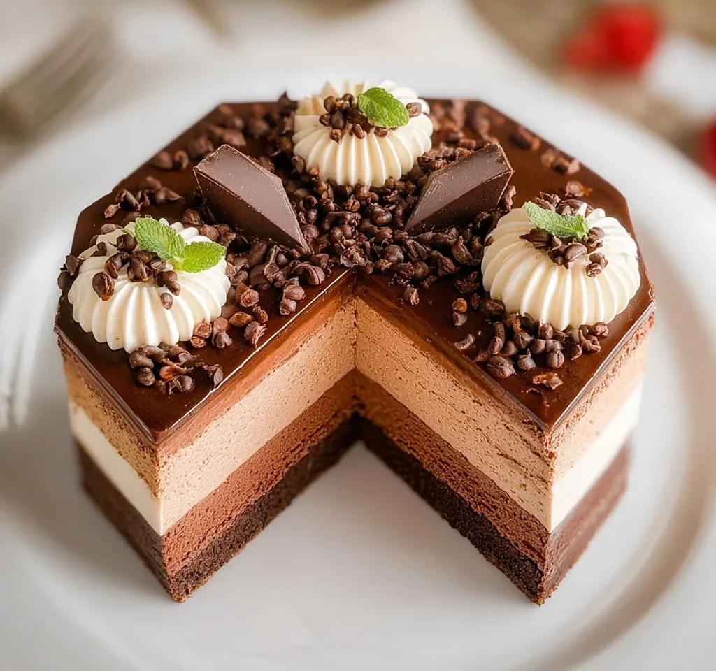 Triple Chocolate Cheesecakes Recipes