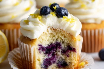 Lemon Blueberry Cupcakes