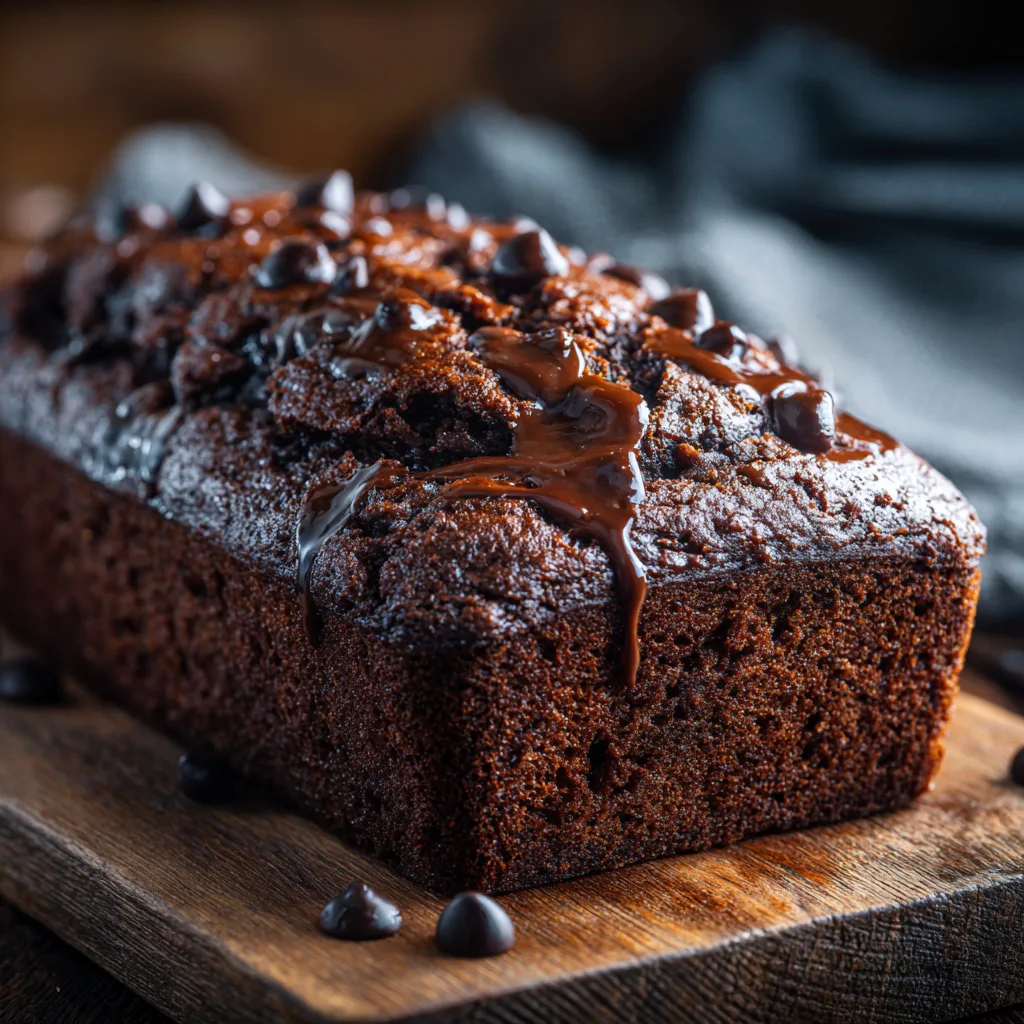 Dark Chocolate Loaf Cake