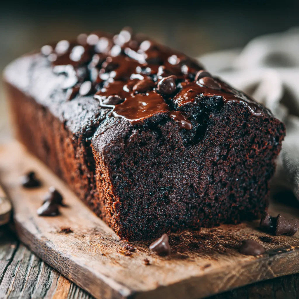 Dark Chocolate Loaf Cake