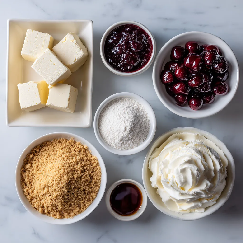 Ingredients You Actually Need Unbaked Cherry Cheesecake